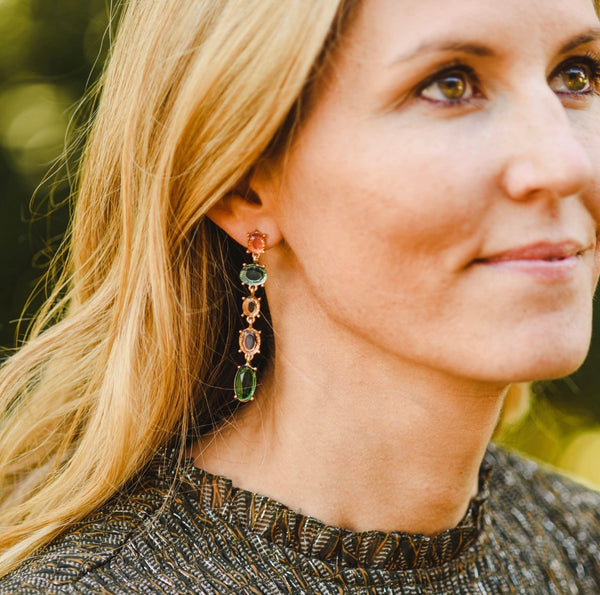Botanical Drop Earrings