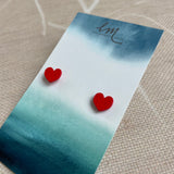 Heart Studs