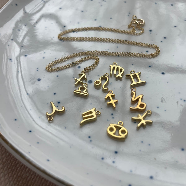 Zodiac Charm Necklaces