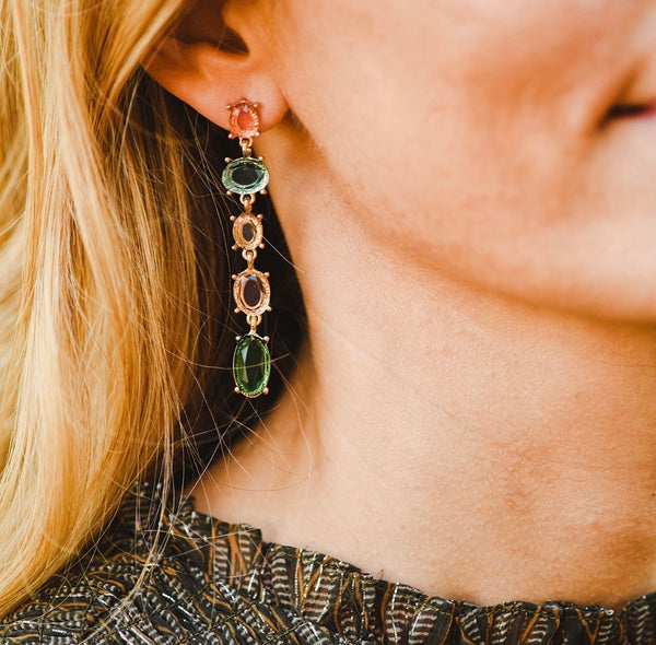 Botanical Drop Earrings