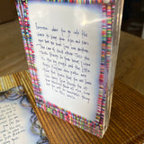 Frame and Inspirational Quote Kit