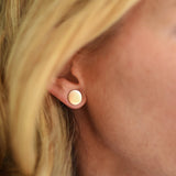 Basic Gold Stud Earrings
