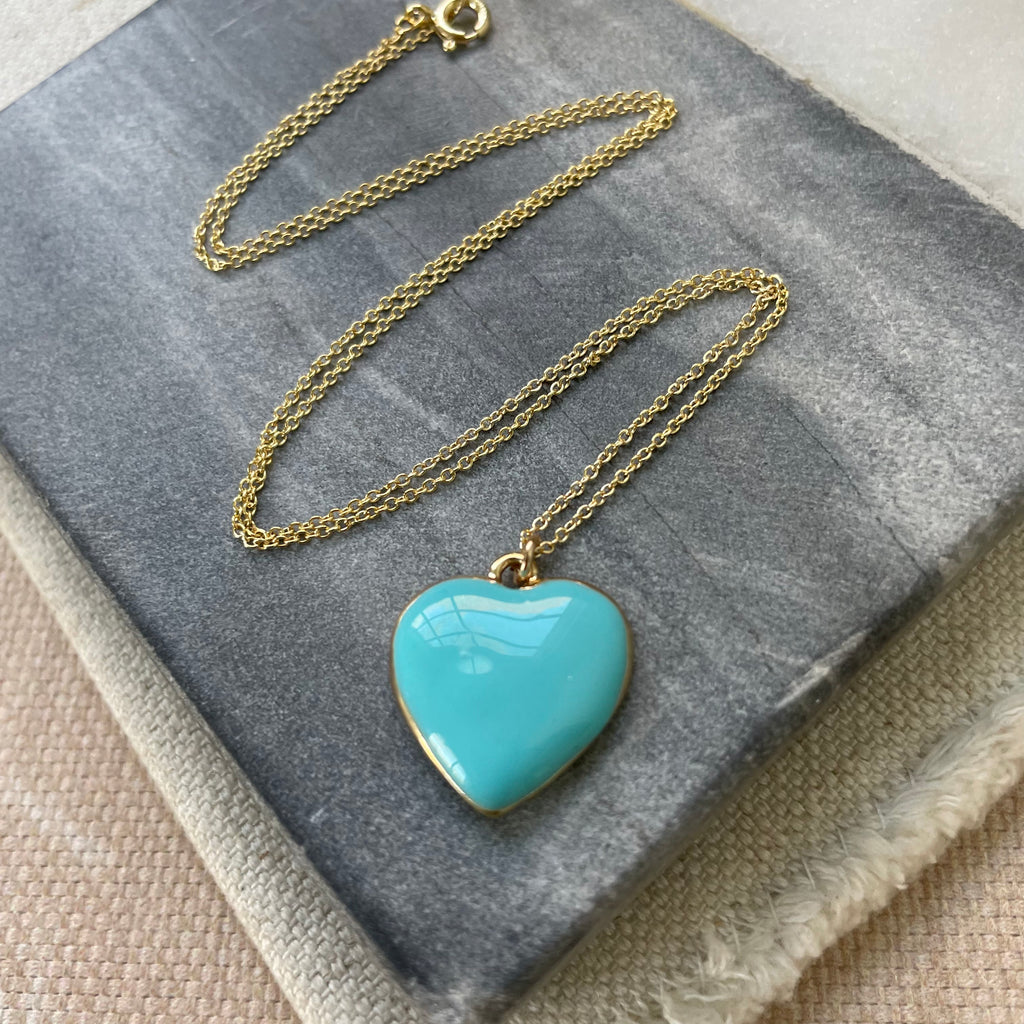 Water Heart Necklace