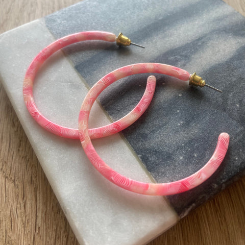 Candy Store Pink Hoops