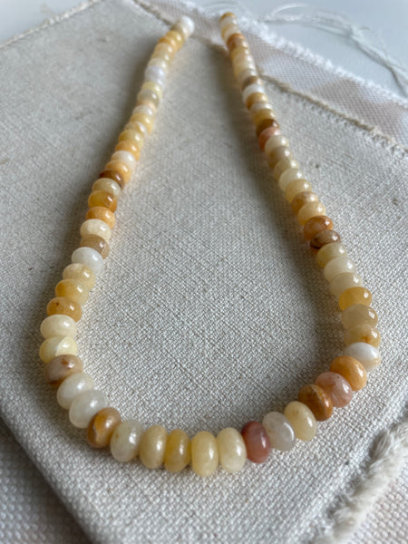 Peaches and Cream Necklace