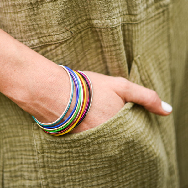 Colorful Wire Bracelets