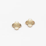 Clover Gold Studs