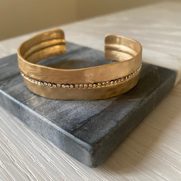 Catalina Gold Cuff Bracelet